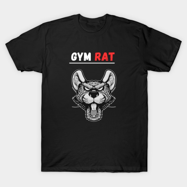 Gym rat active lifestyle T-Shirt by Stoiceveryday